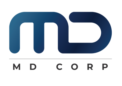 MD CORP logo